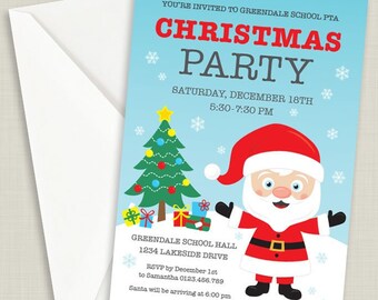 Items similar to Winter Wonderland Holiday Party - Christmas Party ...