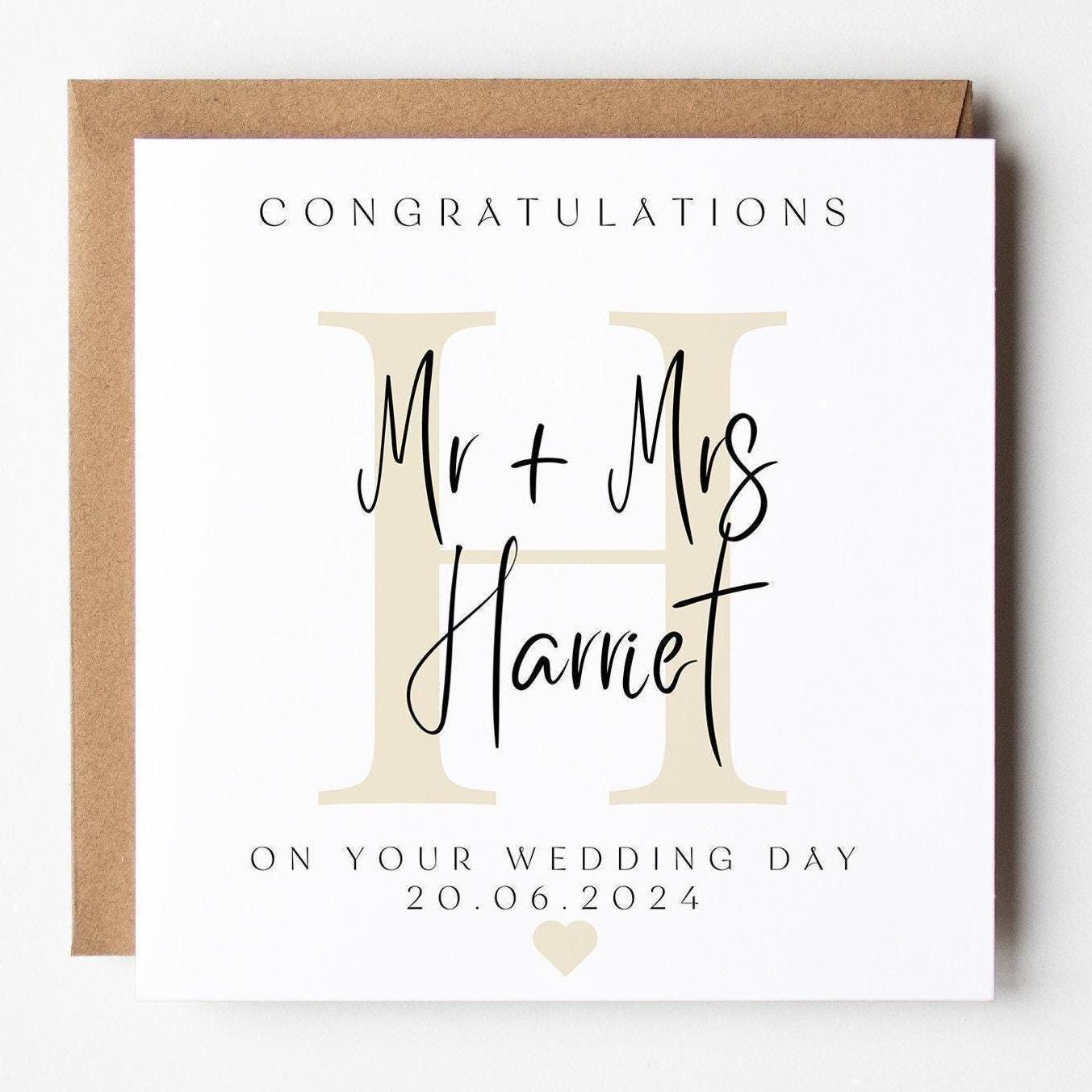 Wedding Day Card