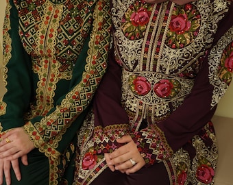 The Zaytoon Embroidered Palestinian Kaftan Thobe