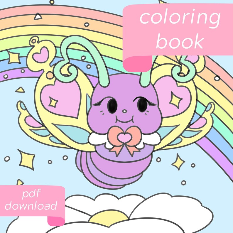 700+ Coloring Book Kawaii Picture HD