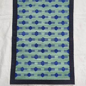 Handmade Cotton Dhurrie Rug: Traditional Indian Animal Design, Washable 2x3 ft
