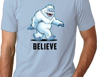 Bumble Abominable Believe Yeti Unisex Cotton Crew Tee