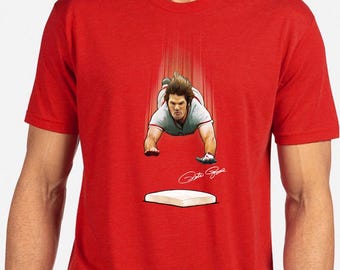 PETE ROSE Cincinnati Reds Unisex Tri-Blend Crew Tee