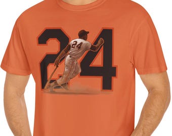 San Francisco Giants Willie Mays Garment-Dyed T-shirt