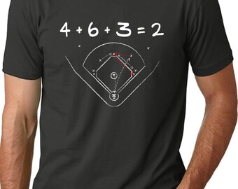 4+6+3 Double Play Unisex Cotton Crew Tee