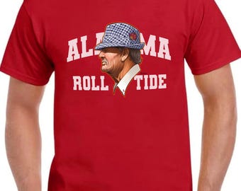Alabama Roll Tide  Coach "Bear" Bryant  Unisex Cotton Crew Tee