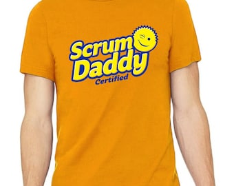 Scrum Daddy Certified T-Shirt — Agile Scrum Coach Tee