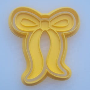 Ribbon Bow Cookie Cutter and Stamp