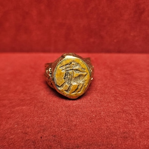 Cwn Annwn Magic Ring: Haunted Celtic Wild Hunt Occult Talisman, Size 9