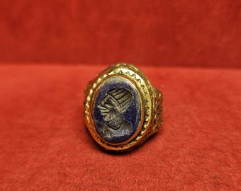 Djinn Ring of Malethar: Magic Talisman of Knowledge & Memory Arabic Amulet
