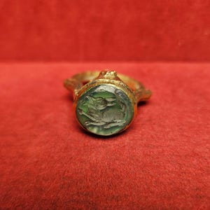 Odin&#39;s Wolf Fury Magic Ring | Spirit Vessel of Freki | Norse Magick for Ferocity, Psychic Insight & Protection | occult Ring spirit talisman