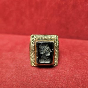 Royal Ifrit Djinn Ring • Magick Ring Bloodline-Bound Spirit Vessel for Wealth, Power & Protection Amulet Ring with Spells Occult Amulet