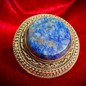 Witches Sabbath Occult Ring - The Black Feast, Coven Amulet & Luciferian Spirit Vessel