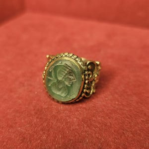 Magic ring of Artistic inspiration magnetism law of attraction and emotional healing occult item occult ring empath amulet | occult amulet