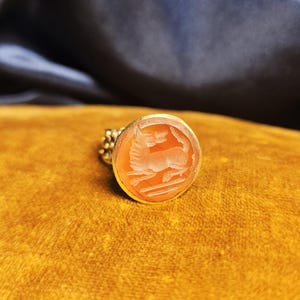 Hellhound Sentinel Occult Ring – Haunted Demonic Guardian vessel for Home & Hearth Protection | Occult Warding Vessel | LHP Magic Talisman