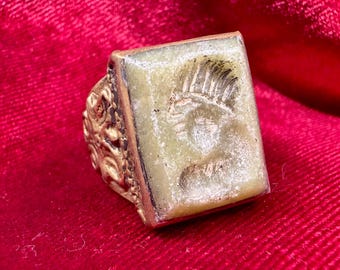 Wind-Eyed Djinn Amulet • Djinn Talisman of Perception & Protection Occult Amulet