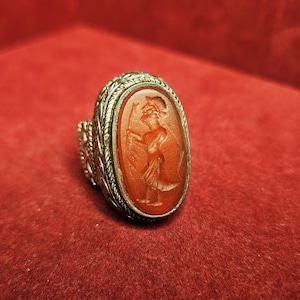 Angelic Ring of Power • Magical Amulet Ring with Spells • Occult Talisman for Angelic Protection & Enochian Magick Metaphysical item