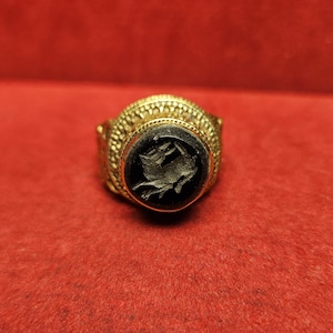 Alpha Command Ring: Metaphysical Talisman of Leadership - Size US 7.5