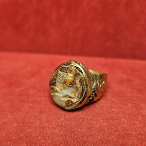Desert Wolf Djinn Ring Magical Artifact Occult Amulet Metaphysical Ring Djinn vessel Jinn Amulet Jinn Talisman