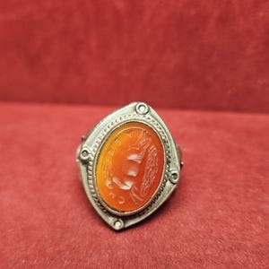 Haunted Spirit Vessel • Sovereign Antelope of Fortune & Liberation • Magick Ring for Vision • Power • Psychic Jewelry Metaphysical Ring