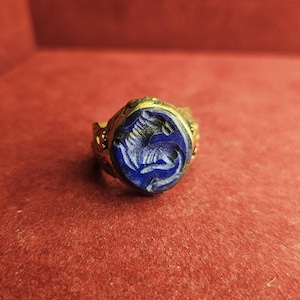 Magick Ring with Spells • Occult Tiger Spirit Artifact Ring • Magical Amulet for Protection, Success, Power, and Manifestation Work