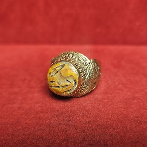 Brass Wolf Guardian Ring | Haunted Vessel of the Primordial Wolf Spirit | Instinct, Protection, Shadow Guidance & Power Metaphysical ring