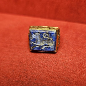 Haunted Ring lapis Mushussu Powerful Beast spirit Ring Serpent-Dragon Magic Ring of Occult Powers, Confidence and Truth Metaphysical Item