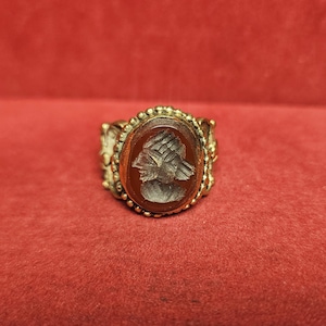 Haunted Ring of the Southern Gate Spirit-Bound Ring of Therzon-Ka’el • Fire Magick, Protection, and Manifestation Occult Amulet spirit ring
