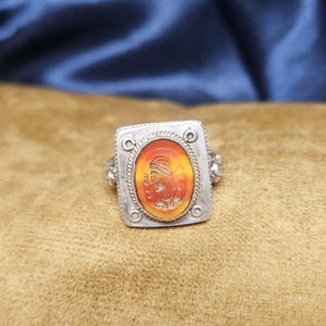 Magic Ring of the Seer-Djinn Ring | Vessel of the Oracle Clairvoyance, Destiny Guidance & Veiled Protection Amulet jinn talisman Occult Ring