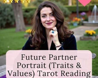 Future Partner Portrait (Traits & Values) Tarot Reading, Same Hour Love Insight