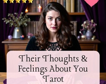 Lectura de Tarot sobre sus pensamientos y sentimientos, la misma hora, una visión honesta del amor