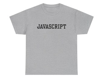 Javascript - Heavy Cotton Tee
