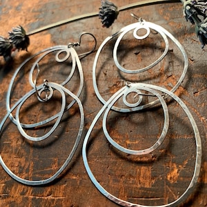 Large Vortex Earrings