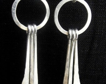 Sterling Long Drop Earrings