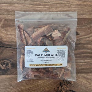 Wildcrafted Pola Mulato | Bursera simaruba | Pola Mulato Tea | Herbal Tea | Organic Herbs |