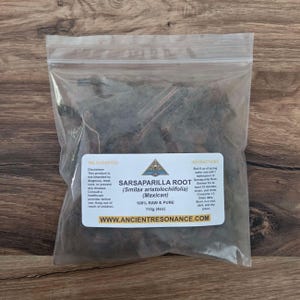 Wildcrafted Mexican Sarsaparilla Root | Smilax aristolochiifolia | Sarsaparilla Tea | Herbal Tea | Organic Herbs |