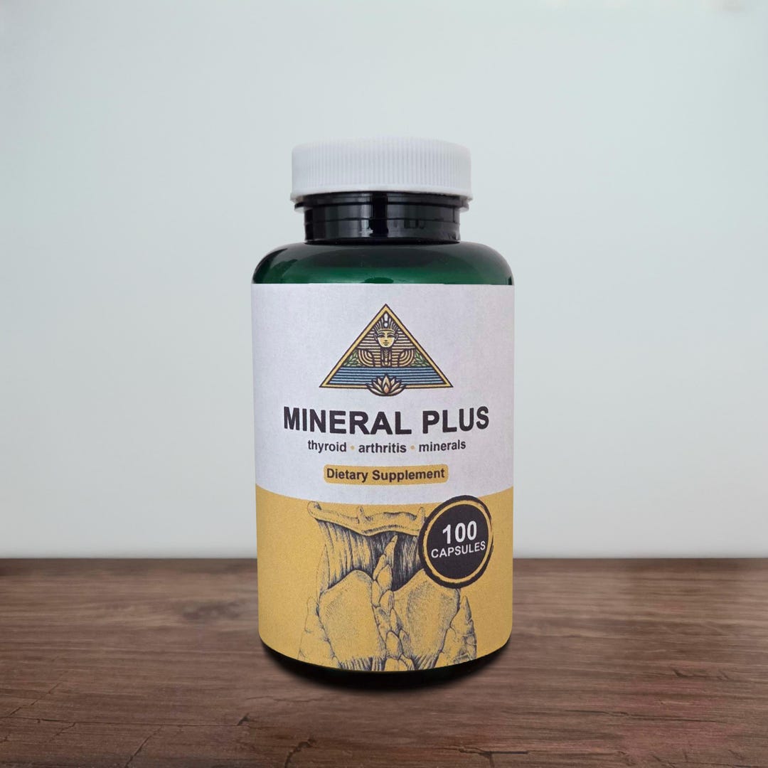 Mineral Plus Capsules | Sea Moss | Bladderwrack | Capsules | Bromide ...