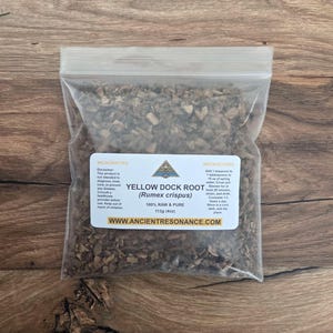 Wildcrafted Yellow Dock Root | Rumex crispus | Yellow Dock Root Tea | Herbal Tea | Organic Herbs