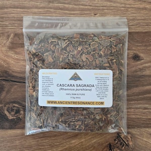 Wildcrafted Cascara Sagrada| Organic Cascara sagrada | Rhamnus purshiana | cascara sagrada Tea | Herbal Tea | Organic Herbs |