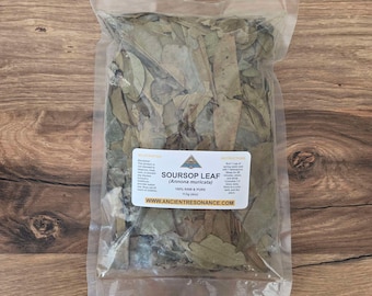 Wildcrafted Soursop Leaves | Annona Muricata | Soursop Leaf Tea | Herbal Tea | Organic Herbs