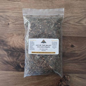 Wildcrafted Lily of the Valley | Convallaria Majalis | Lily of the Valley Tea | Herbal Tea | Organic Herbs |