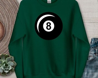 Bluza bilardowa 8 Ball Pool Eight Black