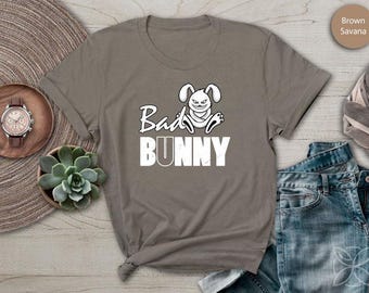 Bad Bunny Tshirt Psycho Cute Anime Rabbit Tee Shirt - Etsy