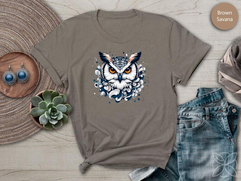 Cute Owl Wisdom TShirt Magical Creatures Shirt