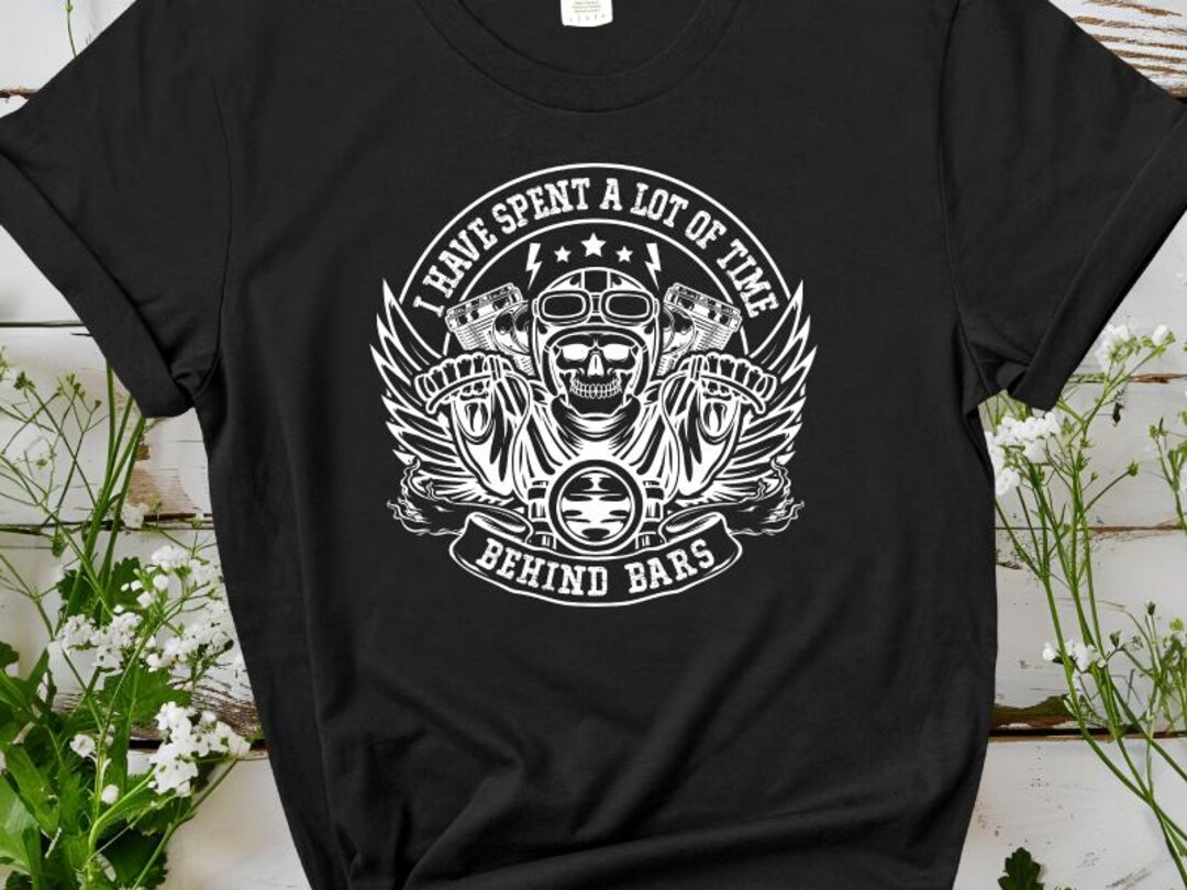 Style3 T-shirt Uomo Con Stampa Biker Skull & Indian Chief, 100% Cotone, Taglia 4XL Bianco