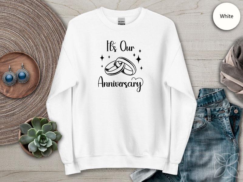 It's Our Anniversary Couple Shirt,couple Anniversary Shirt,couple Anniversary Vibes,wedding Gift