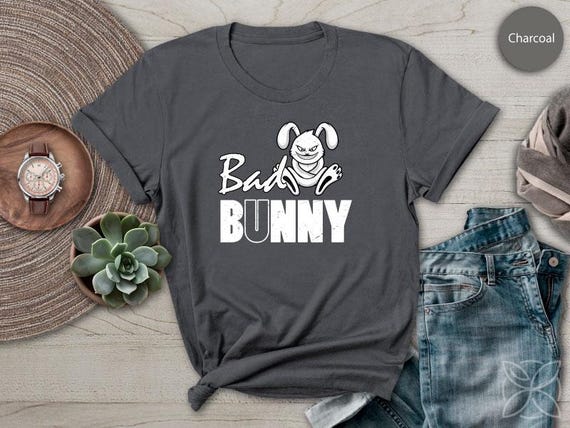 Bad Bunny Tshirt Psycho Cute Anime Rabbit Tee Shirt - Etsy