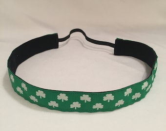 St Patrick's Day Kleeblatt rutschfeste Stirnband