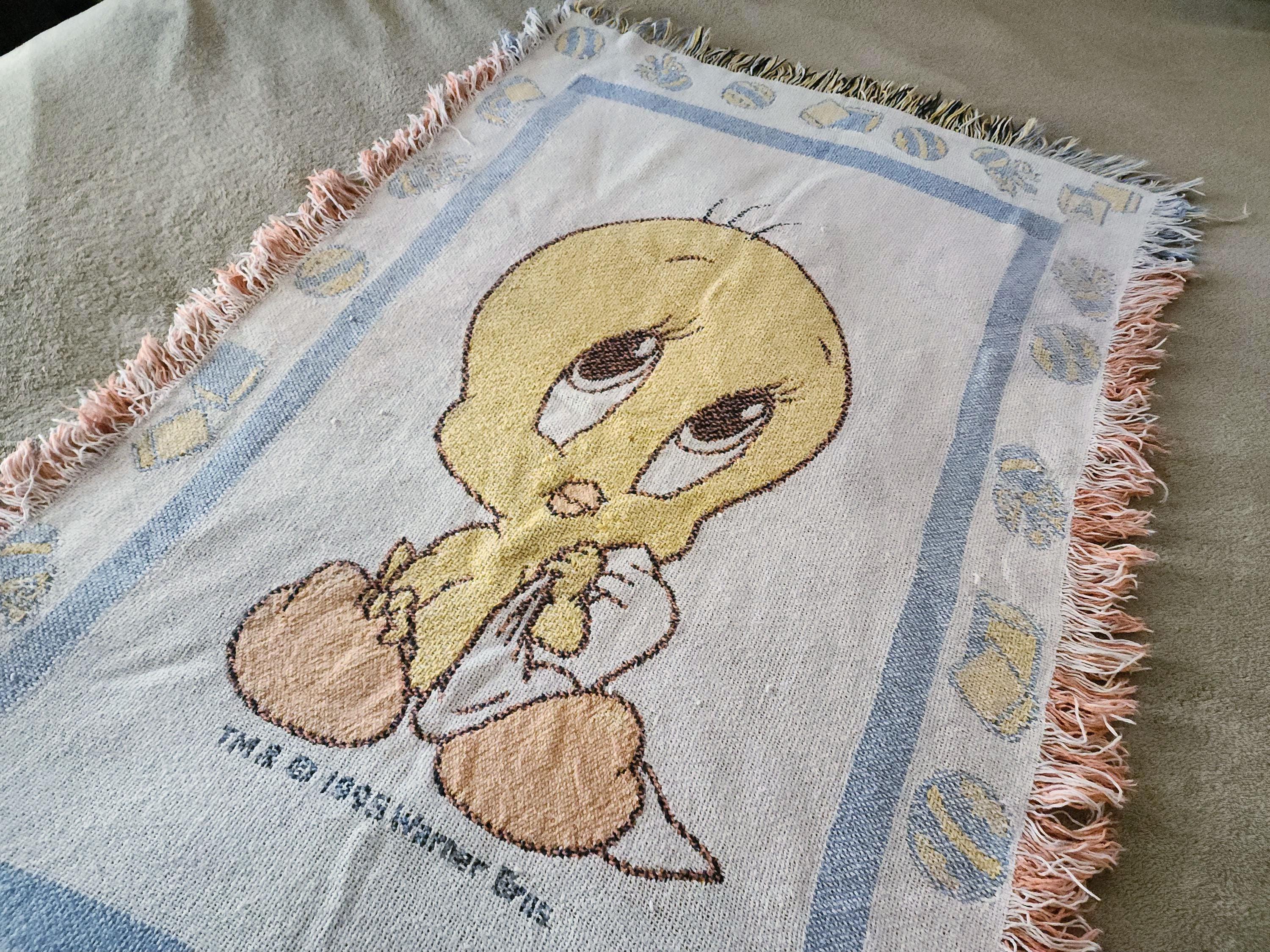 Tweety bird baby blanket hotsell