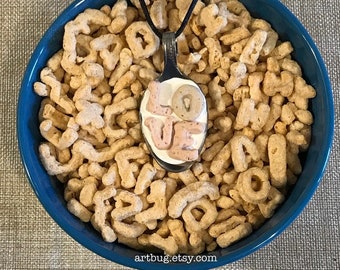 Collar de cuchara de amor cereal